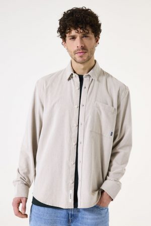 Chemise velour cotelé garcia